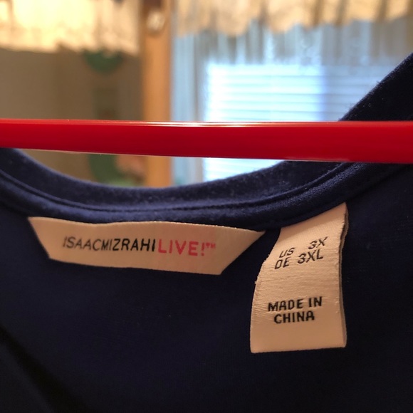 Blue Ruffled Top - Picture 4 of 4